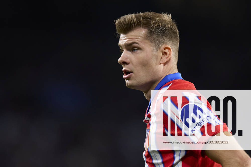 LaLiga EA Sports - Real Sociedad v Atletico de Madrid Alexander Sorloth of Atletico de Madrid looks on during the LaLiga EA Sports match between Real Sociedad and Atletico de Madrid at Reale Arena on October 6, 2024, in San Sebastian, Spain. San Sebastian Reale Arena Basque Country Spain RL_RSOvATM_000130