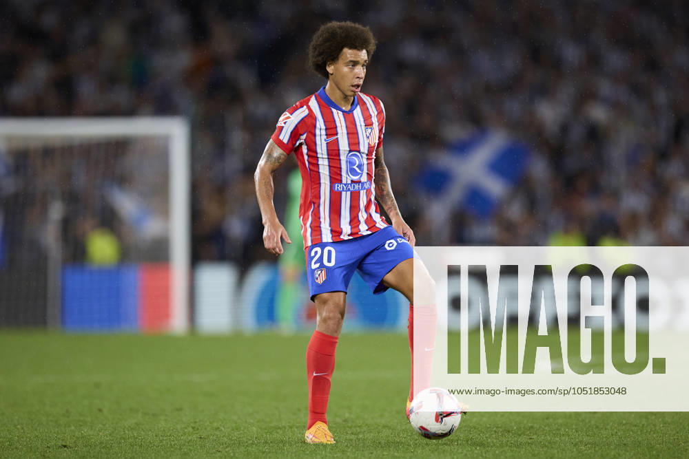 LaLiga EA Sports - Real Sociedad v Atletico de Madrid Axel Witsel of Atletico de Madrid in action during the LaLiga EA Sports match between Real Sociedad and Atletico de Madrid at Reale Arena on October 6, 2024, in San Sebastian, Spain. San Sebastian Reale Arena Basque Country Spain RL_RSOvATM_000146