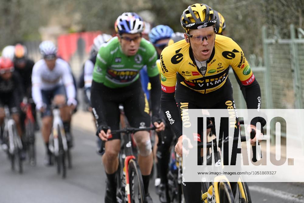 Paris - Nice 2022 - stage 8 NICE, FRANCE - MARCH 13 : Kruijswijk Steven (NED) of Team Jumbo-Visma during stage 8 and final stage of the 80th edition of the Paris - Nice cycling race, a stage of 115,6km with start and finish in Nice on March 13, 2022 in Nice, France, 13 03 2022 ( Motordriver Kenny Verfaillie - Nice France
