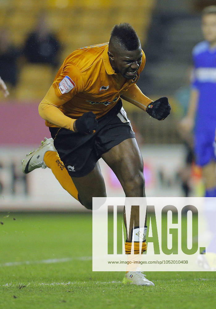 Soccer 2013: Wolverhampton Wanderers v Watford MAR 01 March 1, 2013 - Wolverhampton, United Kingdom - Bakary Sako of Wolves celebrates his late equalising goal - Football Npower Championship - Wolverhampton Wanderers v Watford 1 3 2013 - Molineux - Wolverhampton - Picture Malcolm Couzens Sportimage Wolverhampton United Kingdom