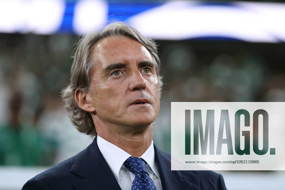 Roberto Mancini (SAU), OCTOBER 10, 2024 - Football Soccer : FIFA World Cup, WM, Weltmeisterschaft, Fussball 2026 Asian Qualifier Final Round Group C match match between Saudi Arabia 0-2 Japan at King Abdullah Sports City Stadium in Jeddah, Saudi Arabia. Noxthirdxpartyxsales (269529884)