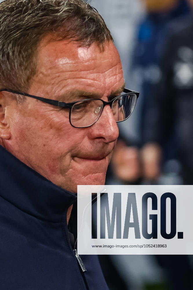 SOCCER - NL, AUT vs NOR LINZ,AUSTRIA,13.OCT.24 - SOCCER - UEFA Nations League, group stage, OEFB international match, Länderspiel, Nationalmannschaft Austria vs Norway. Image shows head coach Ralf Rangnick (AUT). GEPAxpictures xManuelxBinder