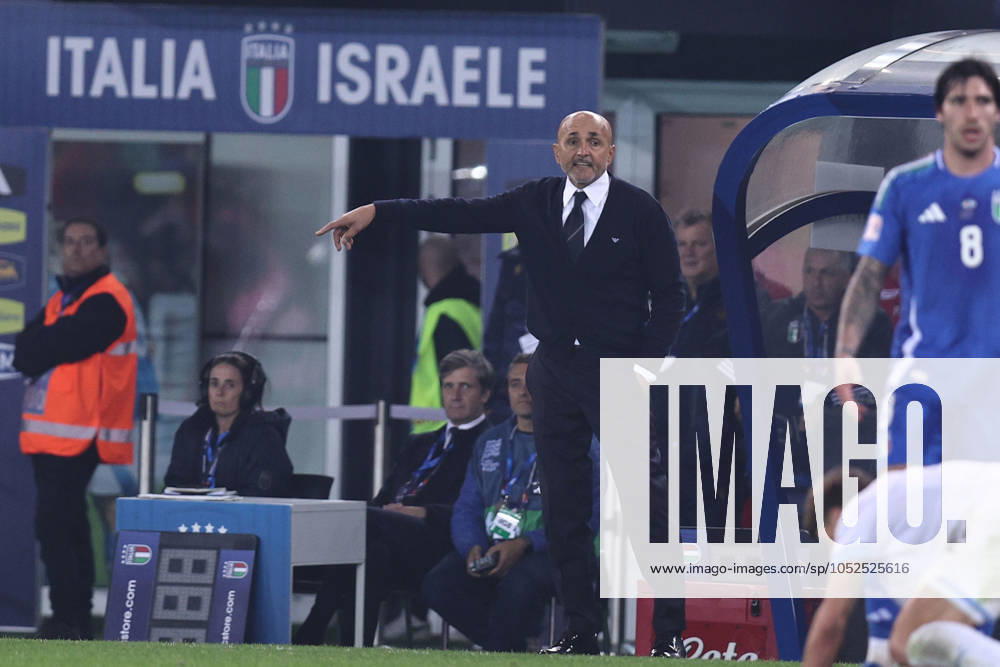 Luciano Spalletti Coach (Italy) during the UEFA Nations League 2024 2025 match between Italy 4-1 Israel at Friuli Stadium on October 14, 2024 in Udine, Italy. Noxthirdxpartyxsales (269887335)