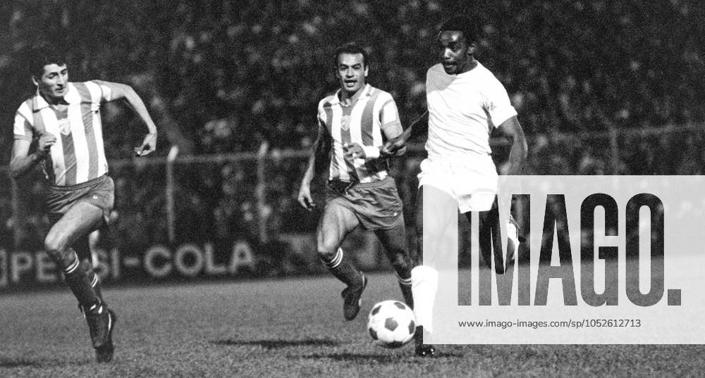 Football, La Liga, Spain, 1979 80, Malaga Real Madrid Real Madrids Laurie Cunningham