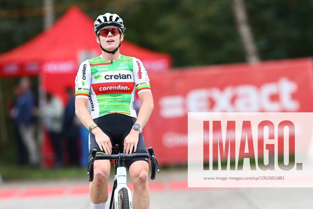 Belgian Marion Norbert Riberolle and pictured in action during the women s elite race of the Exact Cross Essen, stage 2 (out of 6) in the Exact Cross cyclocross competition, , in Essen. KRISTOFxVANxACCOM x102966793x