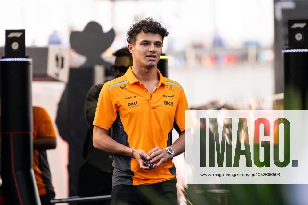 Lando Norris McLaren Formula 1 Team, Great Britain, 04 , USA, Formula 1 World Championship, Pirelli Grand Prix of the United States of America, Circuit of the Americas Austin, Arrival of the drivers, 19 10 2024 USA, Formula 1 World Championship, Pirelli Grand Prix of the United States of America, Circuit of the Americas Austin, Arrival of the drivers, 19 10 2024 Austin