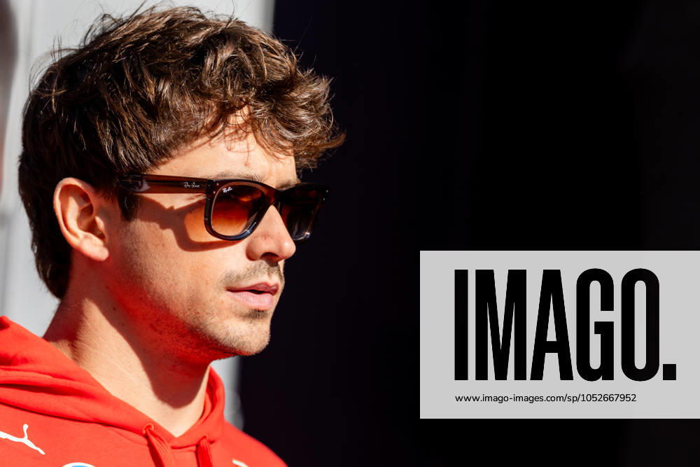 AUSTIN, TX - OCTOBER 19: Charles Leclerc (16) of Morocco and team Scuderia Ferrari walks in the paddock before the Sprint Race at the Formula 1 Pirelli United States Grand Prix on October 19, 2024 at the Circuit of The Americas in Austin, TX. (Photo by Bob Kupbens Icon Sportswire) AUTO: OCT 19 F1 Pirelli United States Grand Prix Icon2410190421