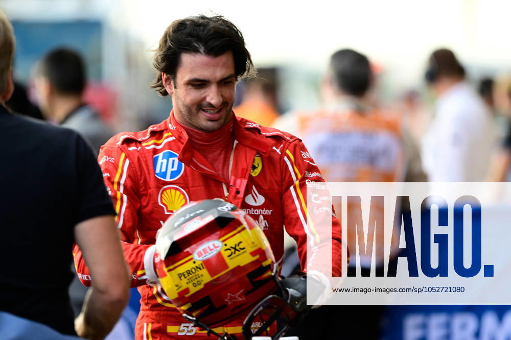 Motorsport FIA Formula 1, Grand Prix of the USA 2024, v l Qualifying Carlos Sainz Ferrari starting number 55 FIA REGULATIONS PROHIBIT ANY USE OF PHOTOGRAPHS as IMAGE SEQUENCES and or QUASI VIDEO Austin
