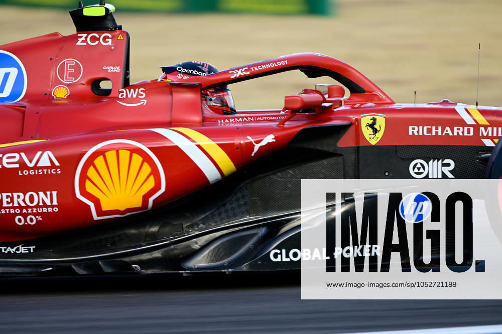 Motorsport FIA Formula 1, Grand Prix of the USA 2024, v l Qualifying Carlos Sainz Ferrari starting number 55 FIA REGULATIONS PROHIBIT ANY USE OF PHOTOGRAPHS as IMAGE SEQUENCES and or QUASI VIDEO Austin