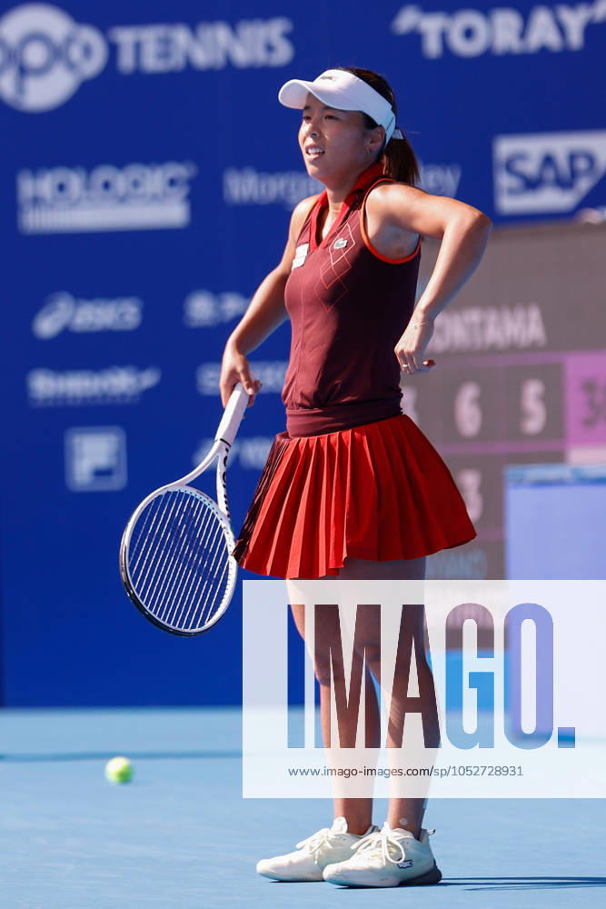 Mai HONTAMA (JPN) in action against Ayano SHIMIZU (JPN) during their women s singles qualifying match of the Toray Pan Pacific Open Tennis Tournament 2024 at the Ariake Coliseum. The tournament is held from October 21 to 27. Hontama won 3-6, 6-3, 6-4. Tokyo Japan - ZUMAm191 20241020_aap_m191_060
