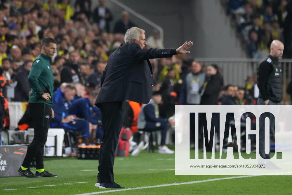 Coach Jose Mourinho of Fenerbahce during the UEFA Europa League 2024 25 League Phase MD3 match between Fenerbahce SK and Manchester United, ManU at Ulker Stadium on October 24, 2024 in Istanbul, Turkey. Istanbul Turkey