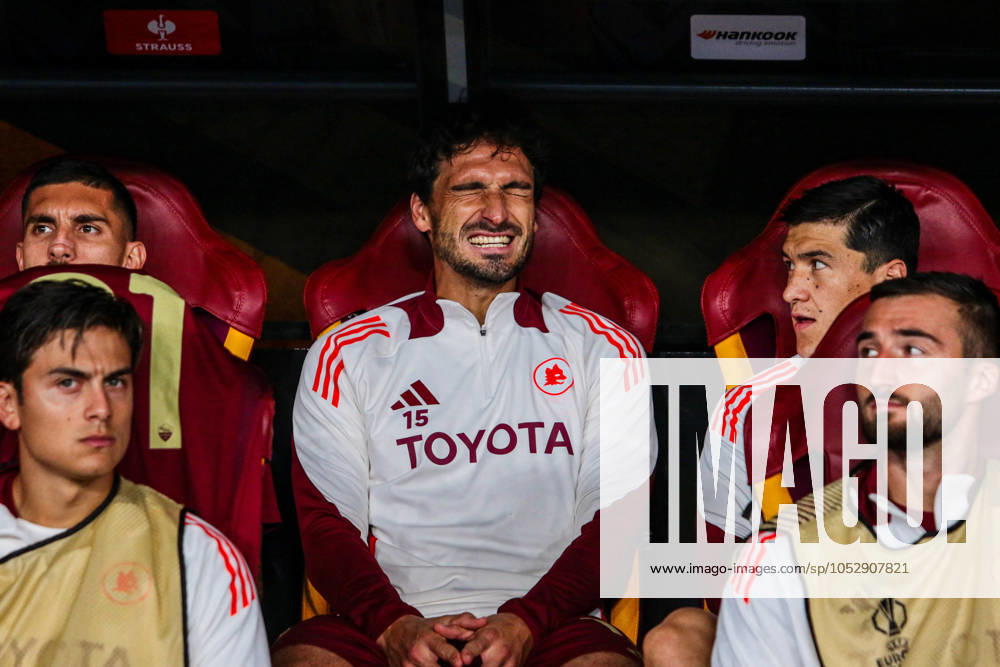 KW43 CALCIO - UEFA Europa League - AS Roma vs FC Dynamo Kyiv Mats Hummels of AS Roma during AS Roma vs FC Dynamo Kyiv, Football Europa League match in Rome, Italy, October 24 2024 Rome Italy