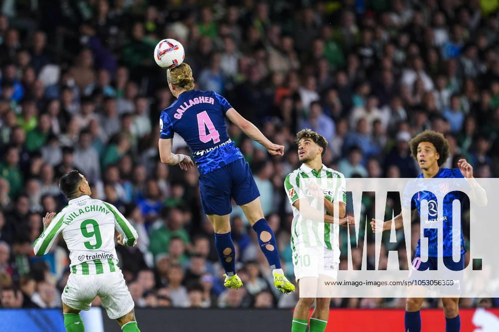 Conor Gallagher of Atletico de Madrid in action during the Spanish league, LaLiga EA Sports, football match played between Real Betis and Atletico de Madrid at Benito Villamarin stadium on October 27, 2024, in Sevilla, Spain. Sevilla SPAIN - ZUMAa181 20241027_zaa_a181_220