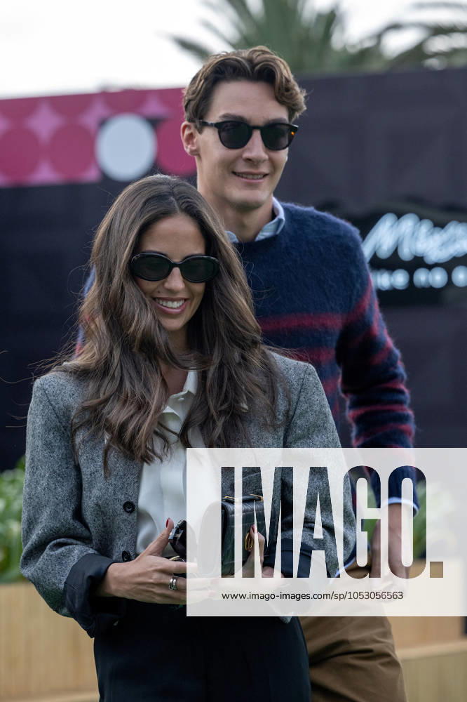 Motorsport FIA Formula 1, Grand Prix of Mexico 2024, v l Carmen Montero Mundt girlfriend of George Russell Mercedes AMG Petronas starting number 63 Mexico City