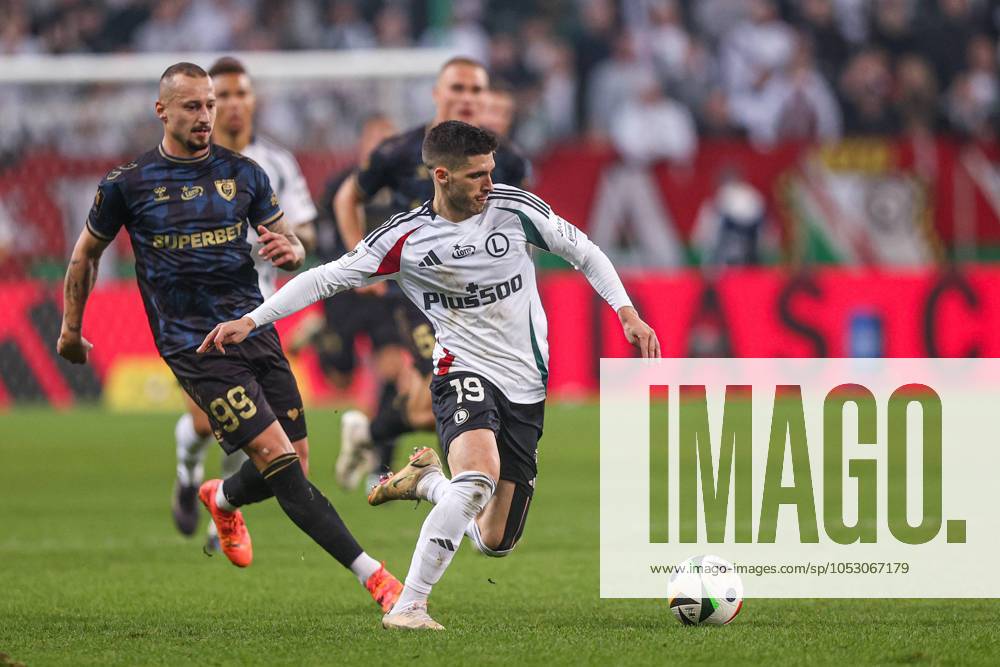 WARSZAWA, LAZIENKOWSKA 3 PILKA NOZNA (FOOTBALL) PKO BANK POLSKI EKSTRAKLASA SEZON 2024 2025 (POLISH EKSTRAKLASA TOP LEAGUE) MECZ (GAME) LEGIA WARSZAWA - GKS KATOWICE NZ RUBEN VINAGRE FOTO LUKASZ GROCHALA CYFRASPORT NEWSPIX.PL --- Newspix.pl 20241027CSLG1046