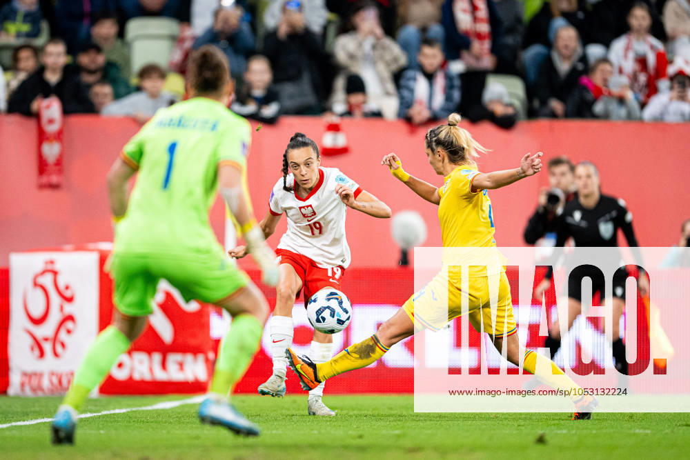 GDANSK - POLSAT PLUS ARENA PILKA NOZNA KOBIET ( WOMENS FOOTBALL) ELIMINACJE MISTRZOSTW EUROPY KOBIET 2025 ( WOMENS EUROPEAN QUALIFIERS 2024 ) MECZ POLSKA ( POLAND ) - RUMUNIA ( ROMANIA ) NZ Natalia Padilla Bidas FOTO MATEUSZ SLODKOWSKI CYFRASPORT NEWSPIX.PL --- Newspix.pl 20241029_CS_MS_141