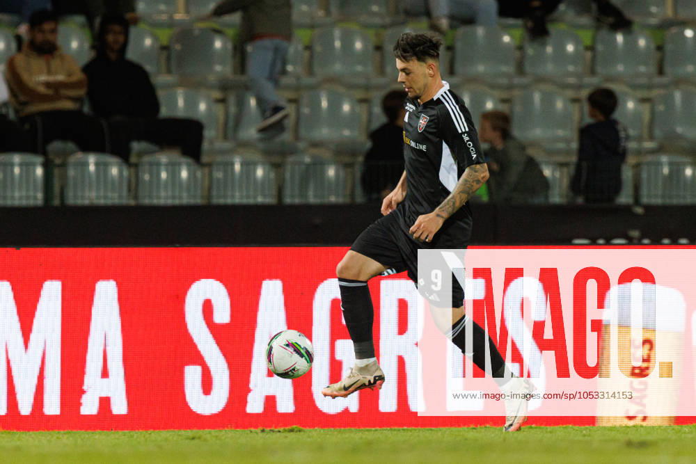 Max Svensson seen in action during Liga Portugal game between teams of Casa Pia and CD Nacional at Estadio Municipal Rio Maior (Maciej Rogowski) Rio Maior Estadio Municipal Rio Maior Portugal