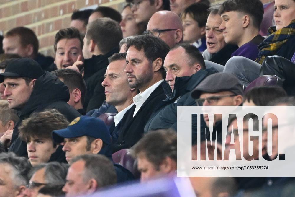 RSC Anderlecht v KV Kortrijk - Jupiler Pro League ANDERLECHT, BELGIUM - NOVEMBER 03 : Renard Olivier, Vandenhaute Wouter President of RSC Anderlecht during the Jupiler Pro League match between RSC Anderlecht and KV Kortrijk on November 3, 2024 in Anderlecht, Belgium, 03 11 2024 Anderlecht Belgium