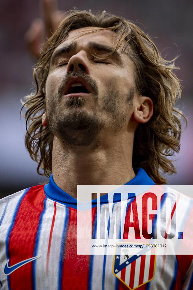 Atletico de Madrid vs UD Las Palmas - La Liga EA Sports 2024 25 Antoine Griezmann of Atletico de Madrid seen disappointed during the La Liga EA Sports 2024 25 football match between Atletico de Madrid and UD Las Palmas at Estadio Riyadh Air Metropolitano on November 03, 2024 in Madrid, Spain. Madrid Estadio Riyadh Air Metropolitan Madrid Spain