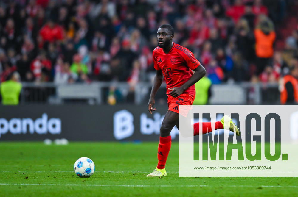 Dayot Upamecano FC Bayern Muenchen in action, Bundesliga, FC Bayern München v 1 FC Union Berlin, Allianz Arena on November 02, 2024 in Munich, Germany Photo by Silas Schueller DeFodi Images Dayot Upamecano FC Bayern Muenchen controls the ball, Bundesliga, FC Bayern München v 1 FC Union Berlin, Allianz Arena on November 2, 2024 in Munich, Germany Photo by Silas Schueller DeFodi Images DFL regulations prohibit any use of photographs as image sequences and or quasi video not used in POL SRB CRO FRA GBR NED ITA USA Defodi 738 738 BAYUNI 20241102 2502 Defodi-738 not used in POL SRB CRO FRA GBR NED ITA USA DFL regulations prohibit any use of photographs as image sequences and or quasi-video.