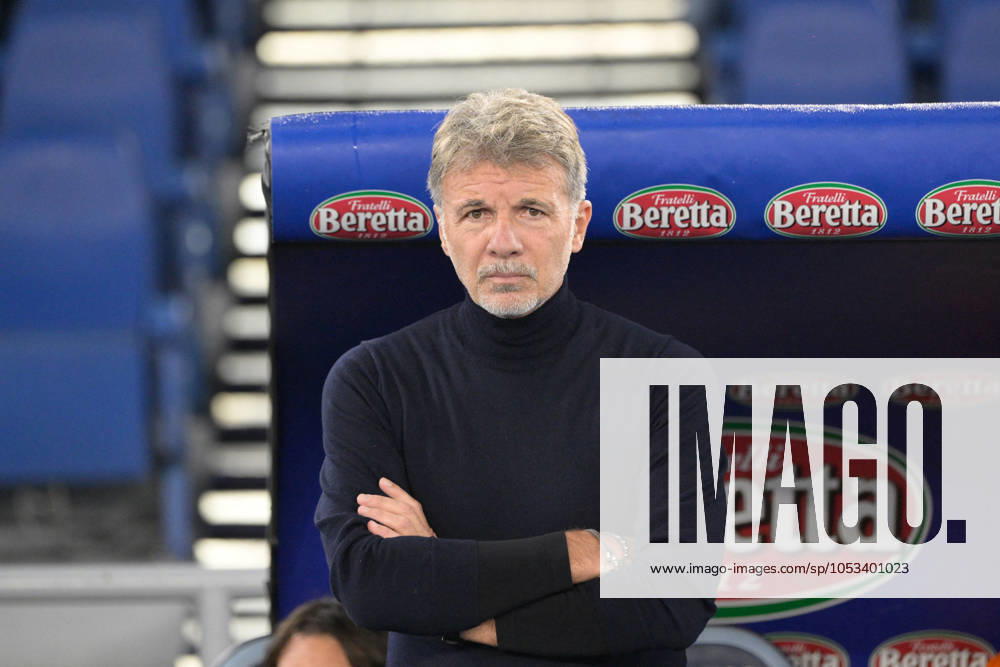 CALCIO - Serie A - SS Lazio vs Cagliari Calcio Lazioâ??s head coach Marco Baroni during the Italian Football Championship League A 2024 2025 match between SS Lazio vs Cagliari Calcio at the Olimpic Stadium in Rome on 04 November 2024. Rome Italy