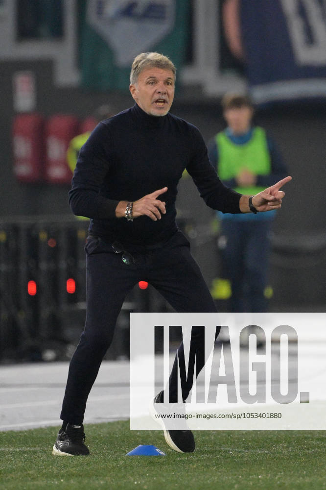 CALCIO - Serie A - SS Lazio vs Cagliari Calcio Lazioâ??s head coach Marco Baroni during the Italian Football Championship League A 2024 2025 match between SS Lazio vs Cagliari Calcio at the Olimpic Stadium in Rome on 04 November 2024. Rome Italy