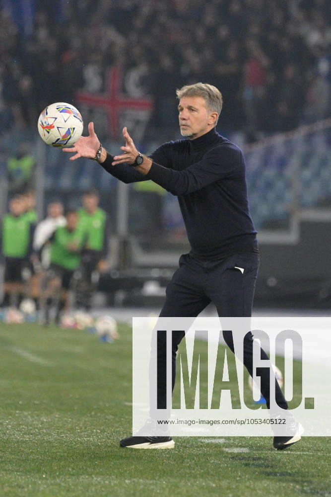 CALCIO - Serie A - SS Lazio vs Cagliari Calcio Lazioâ??s head coach Marco Baroni during the Italian Football Championship League A 2024 2025 match between SS Lazio vs Cagliari Calcio at the Olimpic Stadium in Rome on 04 November 2024. Rome Italy