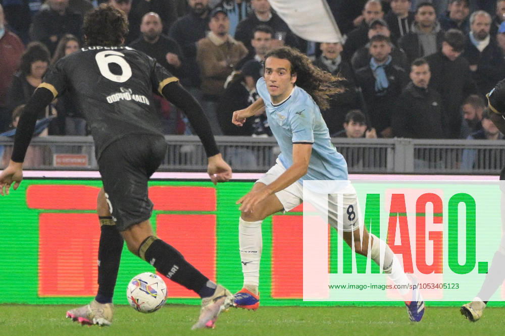CALCIO - Serie A - SS Lazio vs Cagliari Calcio Lazioâ??s Matteo Guendouzi during the Italian Football Championship League A 2024 2025 match between SS Lazio vs Cagliari Calcio at the Olimpic Stadium in Rome on 04 November 2024. Rome Italy