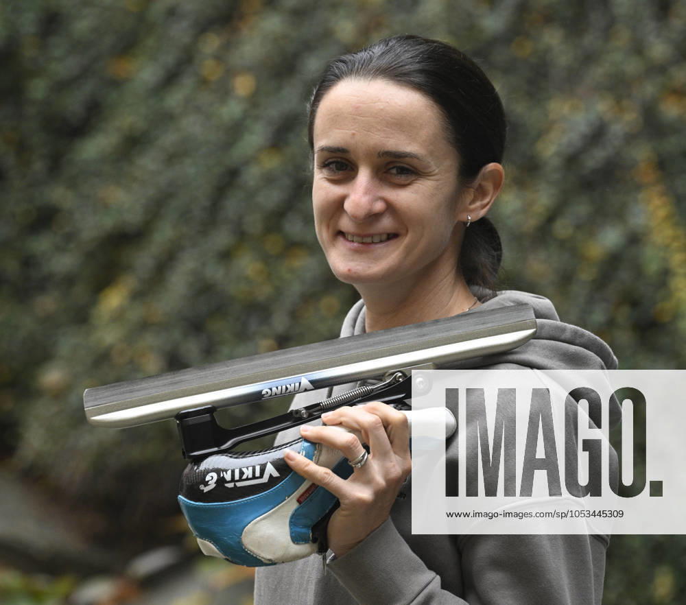 Czech Speed skater Martina Sablikova poses during a pre-season press conference, PK, Pressekonferenz in Prague, Czech Republic, on November 6, 2024. (CTKxPhoto MichalxKrumphanzl) CTKPhotoP2024110607396 CTKPhotoP2024110607396