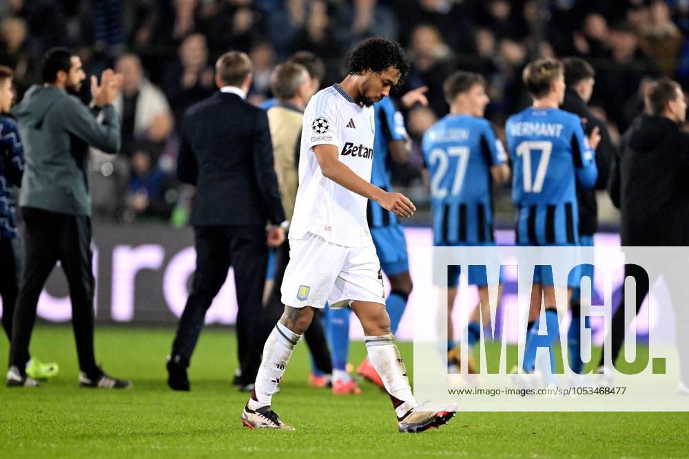 BRUGGE - Boubacar Kamara of Aston Villa FC after the UEFA Champions League match between Club Brugge and Aston Villa FC at the Jan Breydel Stadium on Nov. 6, 2024 in Bruges, Belgi . ANP Hollandse Hoogte UEFA Champions League 2024 25 League phase 4 2024 25 ANPxSportx xGerritxvanxKeulenxIVx 512844355 originalFilename: 512844355