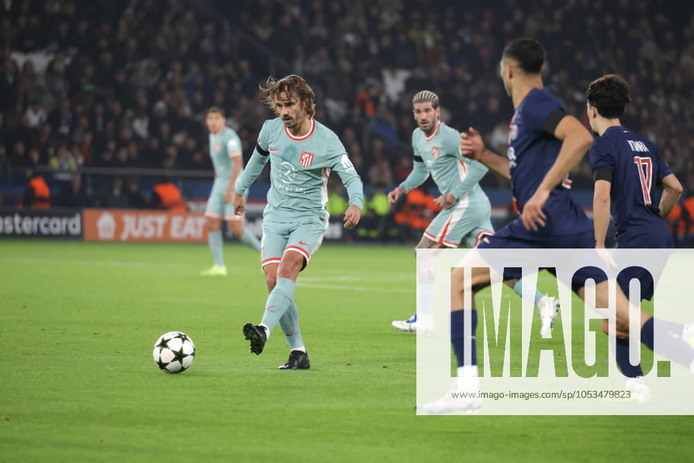 France - UEFA Champions League Paris Saint Germain vs. Atletico de Madrid - 06 11 2024 FRANCE, PARIS, NOVEMBER 06. Antoine Griezmann of Atletico de Madrid during the UEFA Champions League football match between Paris Saint Germain and Atletico de Madrid on November 06, 2024 at Parc des Princes in Paris, France. Photo by Manuel Blondeau AOP.Press Paris Parc des Princes France