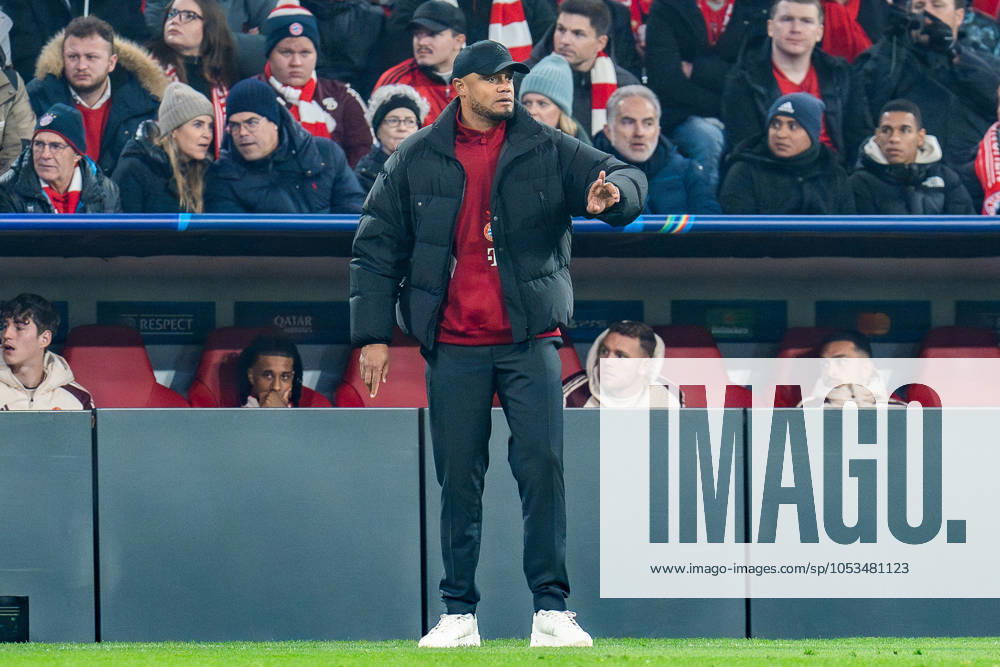FC Bayern München vs Benfica Lisbon, UEFA Champions League, Matchday 4 Vincent Kompany FC Bayern Muenchen,Coach