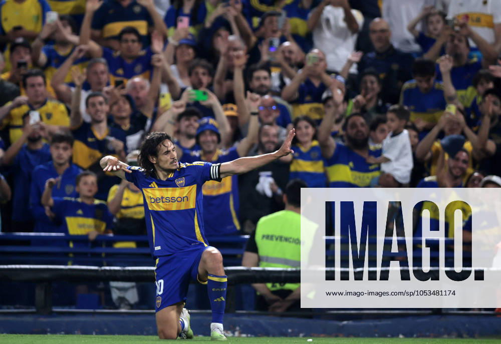 Edinson Cavani Boca Juniors vs Godoy Cruz Date 21 Copa Liga Profesional Futbol Argentina Primera Division 6 11 2024