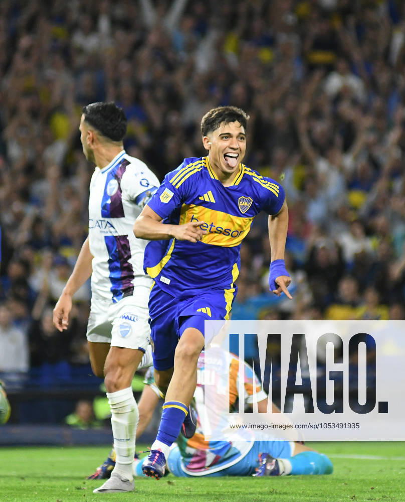 Exequiel Zeballos Boca Juniors vs Godoy Cruz Argentine Professional League Tournament 2024 November 6, 2024 Estadio Alberto J Armando La Bombonera Photo Fabian Ramella Press CABJ