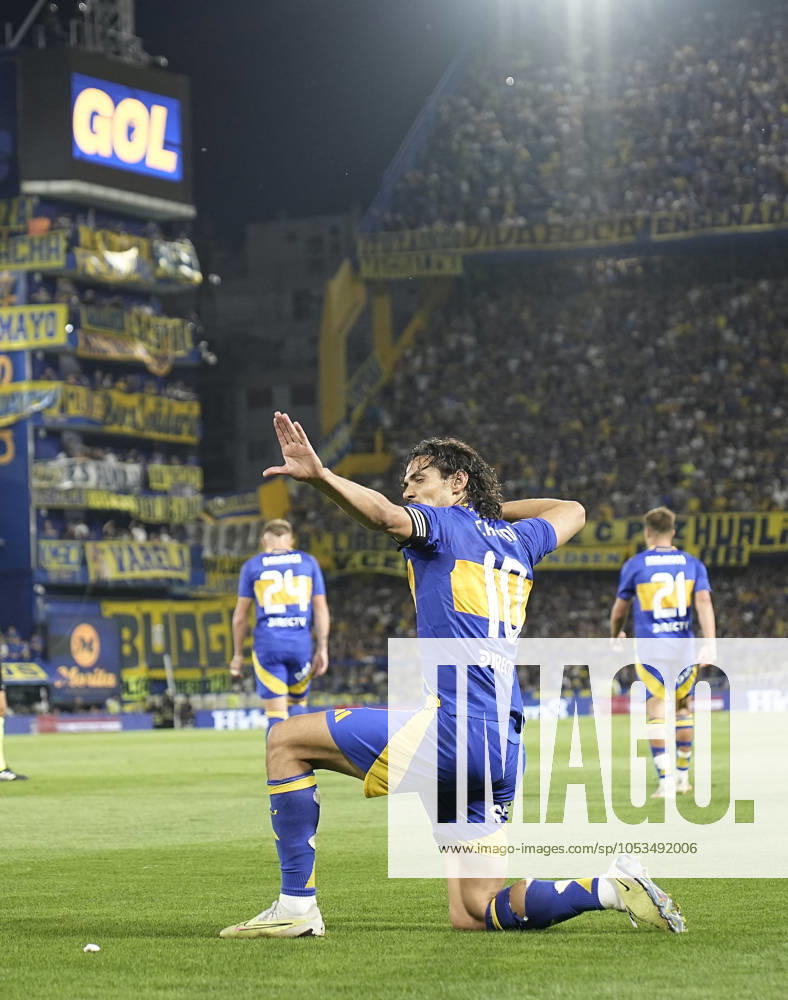 Edinson Cavani Boca Juniors vs Godoy Cruz Torneo de la Liga Profesional Argentina 2024 November 6, 2024 Estadio Alberto J Armando La Bombonera Photo Javier Garcia Martino Press CABJ