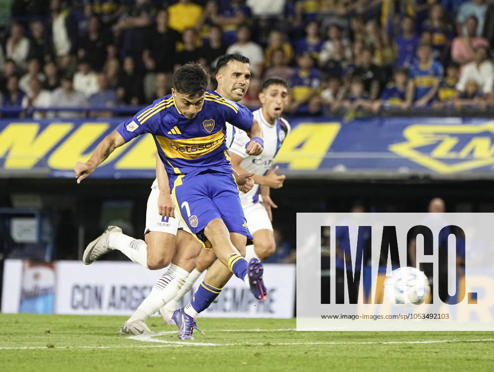 Exequiel Zeballos Boca Juniors vs Godoy Cruz Torneo de la Liga Profesional Argentina 2024 November 6, 2024 Estadio Alberto J Armando La Bombonera Photo Javier Garcia Martino Press CABJ