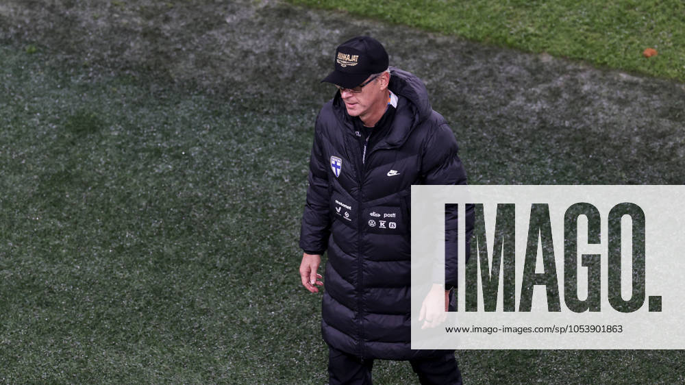UEFA Nations League Group B2, Aviva Stadium, Dublin 14 11 2024 Republic of Ireland vs Finland Finland head coach Markku Kanerva Markku Kanerva 14 11 2024