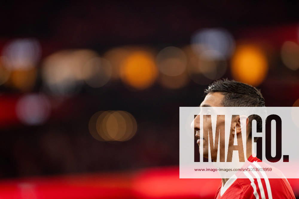 ANGEL DI MARIA from SL Benfica seen celebrating his first goal during the Liga Portugal Betclic 2024 25 match between SL Benfica and FC Porto at Estadio da Luz on November 10, 2024 in Lisboa, Portugal. Final score: SL Benfica 4:1 FC Porto Lisbon Portugal Lisboa Portugal - ZUMA Bet 20241110_spo_l192_022