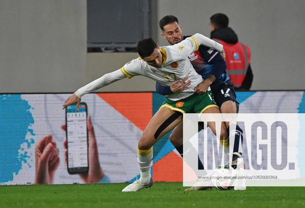 Football UEFA Nations League, Luxembourg Bulgaria, v l Georgi Milanov Bulgaria , Michael Pinto Luxembourg Luxembourg