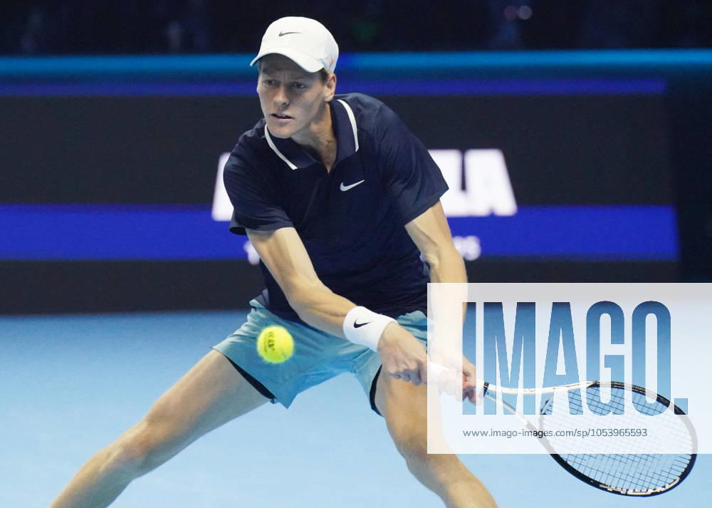 New event uploaded by calabro on 11-16-2024 21:2 Turin - Tennis, Nitto ATP, Tennis Herren Finals, Jannik Sinner, Turin, November 16, 2024. Photo Felice Calabro Editorial Usage Only Italy