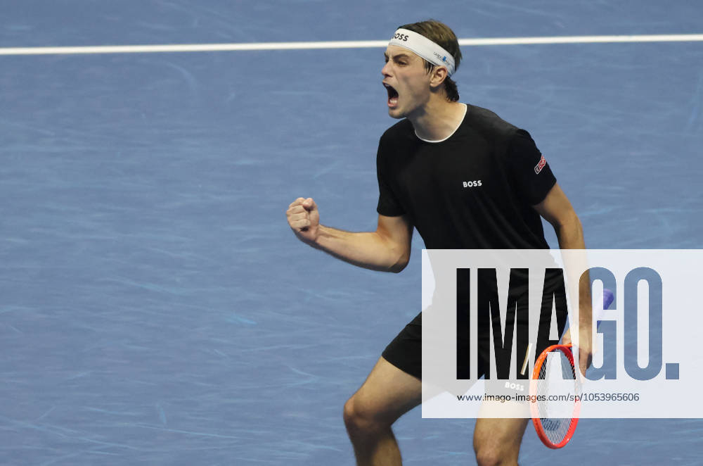 New event uploaded by calabro on 11-16-2024 21:2 Turin - Tennis, Nitto ATP, Tennis Herren Finals, Taylor Fritz, Turin, November 16, 2024. Photo Felice Calabro Editorial Usage Only Italy