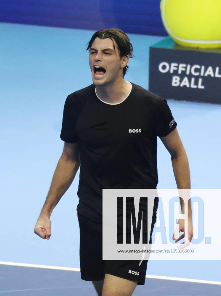 New event uploaded by calabro on 11-16-2024 21:2 Turin - Tennis, Nitto ATP, Tennis Herren Finals, Taylor Fritz, Turin, November 16, 2024. Photo Felice Calabro Editorial Usage Only Italy