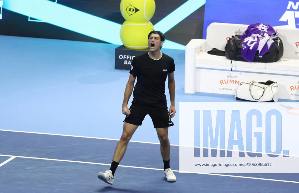 New event uploaded by calabro on 11-16-2024 21:2 Turin - Tennis, Nitto ATP, Tennis Herren Finals, Taylor Fritz, Turin, November 16, 2024. Photo Felice Calabro Editorial Usage Only Italy