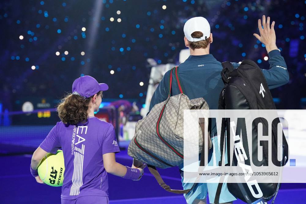 New event uploaded by calabro on 11-16-2024 21:2 Turin - Tennis, Nitto ATP, Tennis Herren Finals, Jannik Sinner, Turin, November 16, 2024. Photo Felice Calabro Editorial Usage Only Italy