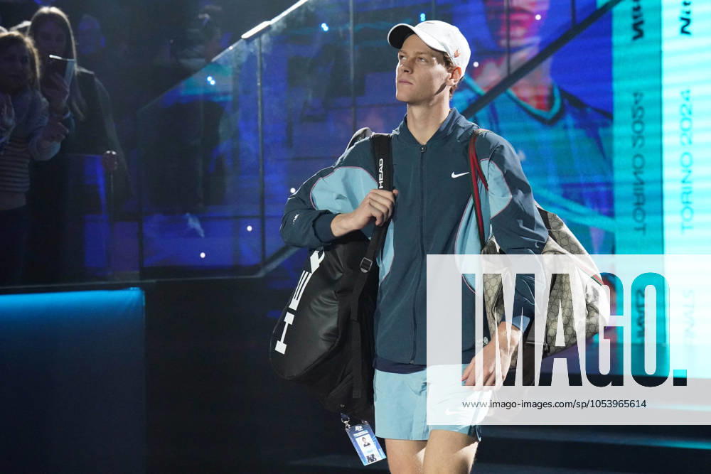 New event uploaded by calabro on 11-16-2024 21:2 Turin - Tennis, Nitto ATP, Tennis Herren Finals, Jannik Sinner, Turin, November 16, 2024. Photo Felice Calabro Editorial Usage Only Italy