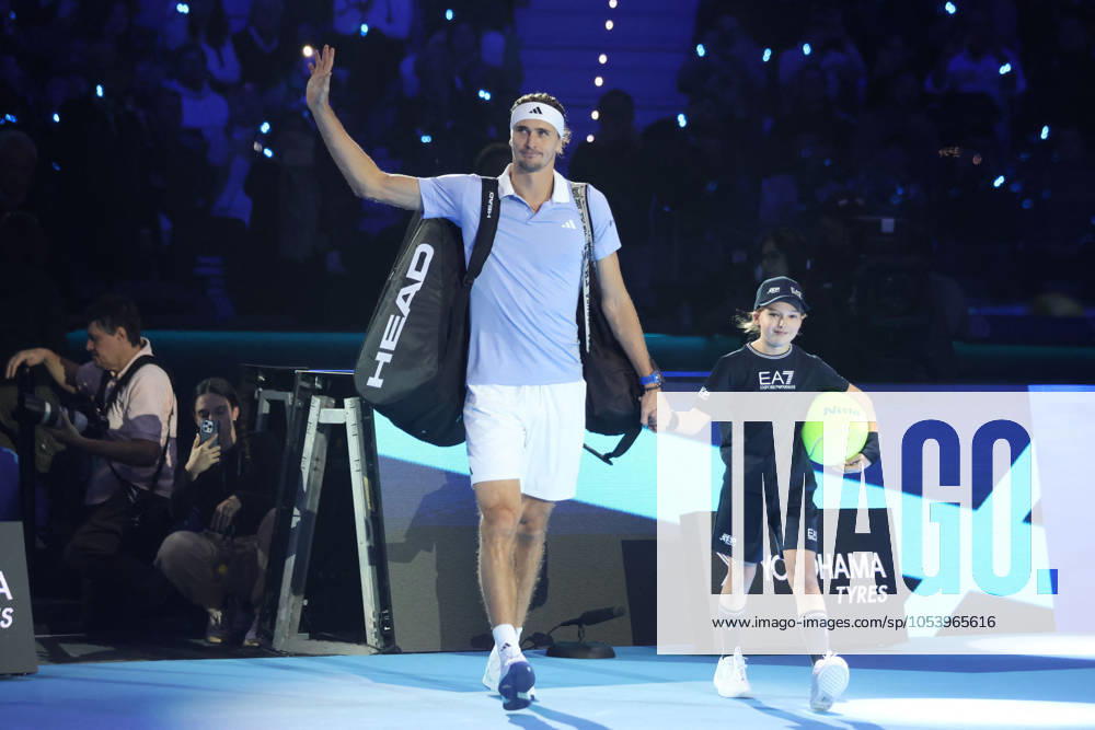New event uploaded by calabro on 11-16-2024 21:2 Turin - Tennis, Nitto ATP, Tennis Herren Finals, Alexander Zverev, Turin, November 16, 2024. Photo Felice Calabro Editorial Usage Only Italy