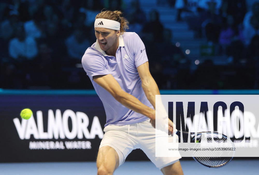 New event uploaded by calabro on 11-16-2024 21:2 Turin - Tennis, Nitto ATP, Tennis Herren Finals, Alexander Zverev, Turin, November 16, 2024. Photo Felice Calabro Editorial Usage Only Italy