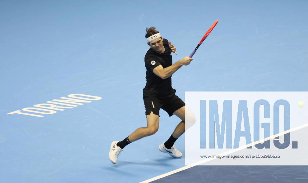 New event uploaded by calabro on 11-16-2024 21:2 Turin - Tennis, Nitto ATP, Tennis Herren Finals, Taylor Fritz, Turin, November 16, 2024. Photo Felice Calabro Editorial Usage Only Italy