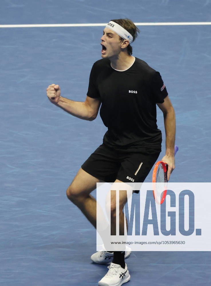 New event uploaded by calabro on 11-16-2024 21:2 Turin - Tennis, Nitto ATP, Tennis Herren Finals, Taylor Fritz, Turin, November 16, 2024. Photo Felice Calabro Editorial Usage Only Italy