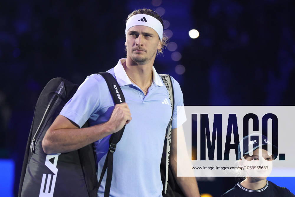 New event uploaded by calabro on 11-16-2024 21:2 Turin - Tennis, Nitto ATP, Tennis Herren Finals, Alexander Zverev, Turin, November 16, 2024. Photo Felice Calabro Editorial Usage Only Italy